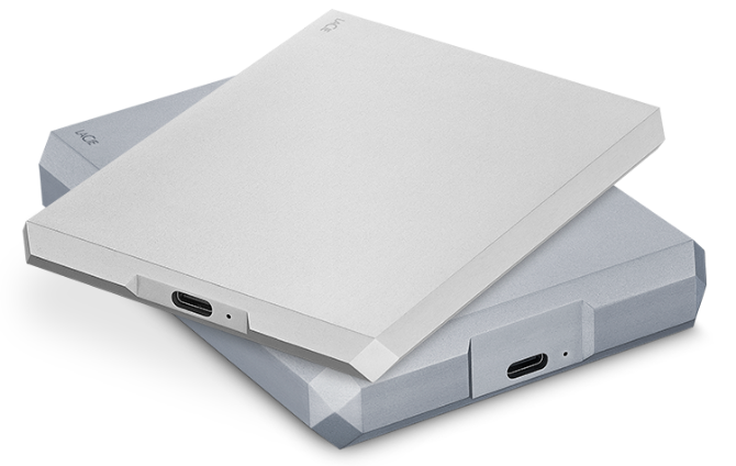 Disco rigido esterno da 2 TB disco rigido portatile esterno Type-C/USB 2.0 HDD per PC laptop Mac 2TB-BLU-A