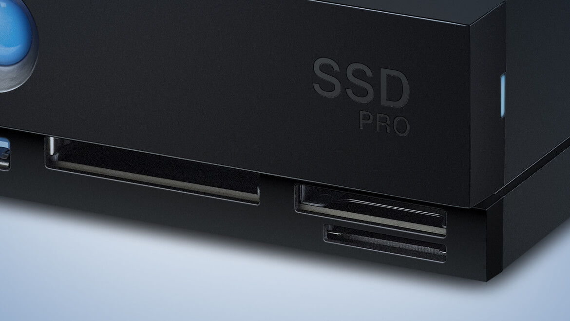 LaCie 1Big Dock SSD Pro 4 To Thunderbolt 3 - Station d'accueil / SSD  externe - Disque dur externe - LaCie