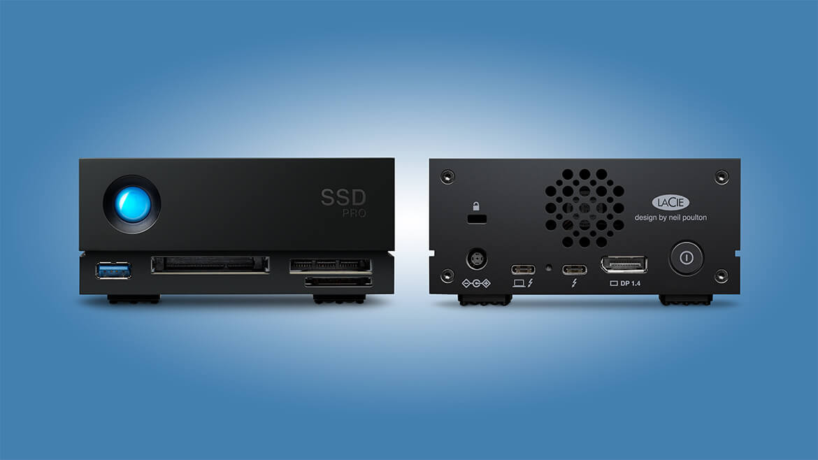 1big Dock SSD Pro: Thunderbolt 3 External SSD Hub | LaCie US