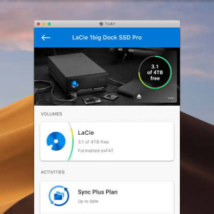 LaCie LaCie 2TB 1big Dock SSD Pro 