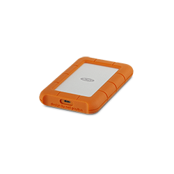 LaCie Rugged 1 To USB-C et USB 3.0 disque dur portable neuf scellé Boîtier Endommagé 